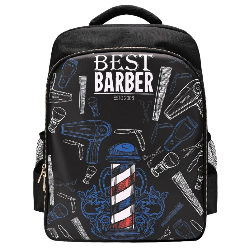Barber Backpack, Durable Stylist Bag For Beauty And Hairdressing Tools, Makeup And Hairdresser Equipment Storage Bag (Bag Only)