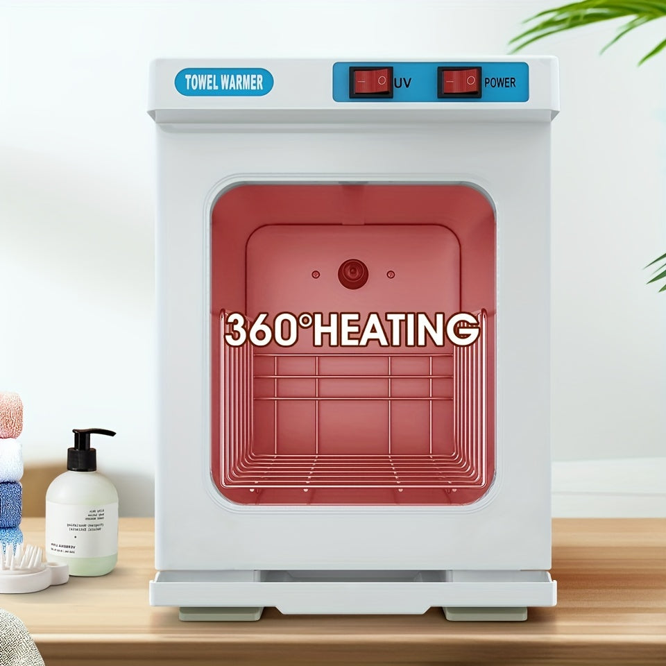 UV 1.32gal Hot Towel Warmer Freestanding Towel Warmer Cabinet, Professional Spa 2-in-1 Heater for Facials - Quick Heating Towel Cabinet for Salon, Barber, Esthetician, Gym, Home, Hotel