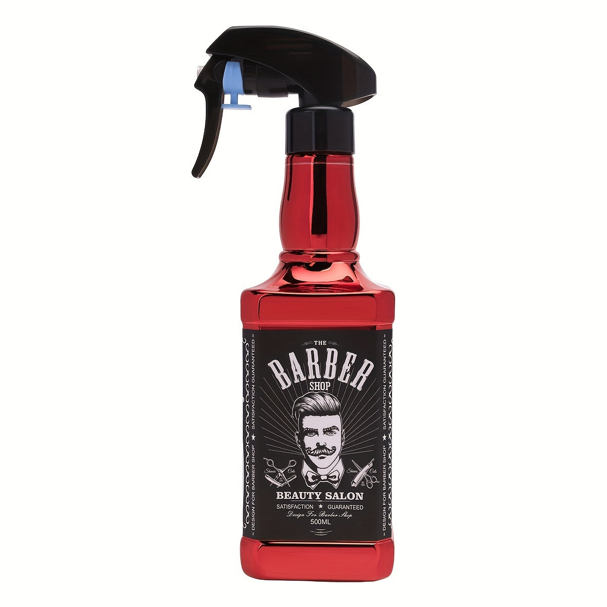 Electroplating Vintage Wine Bottle Spray Can, Barber Shop, Oil Head Spray Bottle, Hair Salon Barber, Home Large Capacity Watering Can