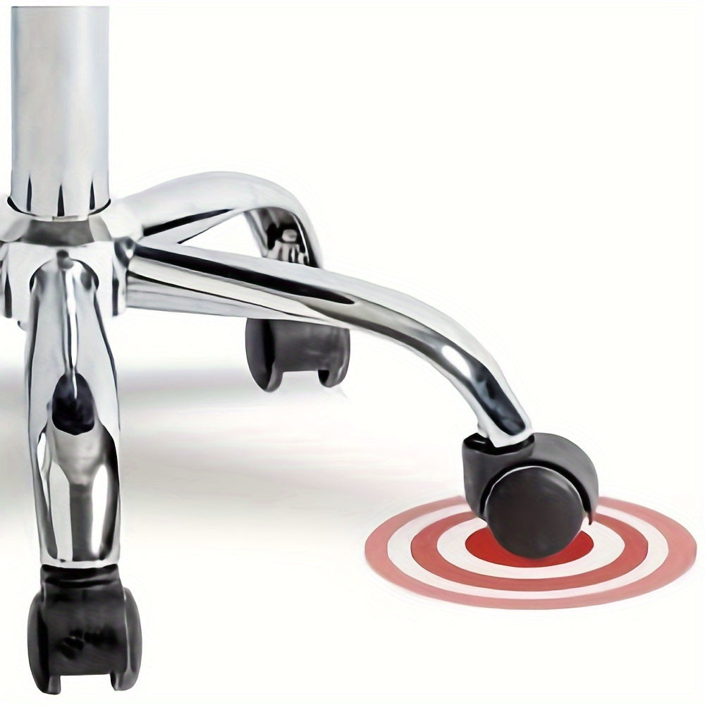 PVC Faux Leather Rolling Swivel Salon Stool Chair with Back Support Adjustable Hydraulic Seat Height 22 in Diameter 15 Inch for Office Massage Facial Spa Medical Drafting Tattoo Beauty Barber