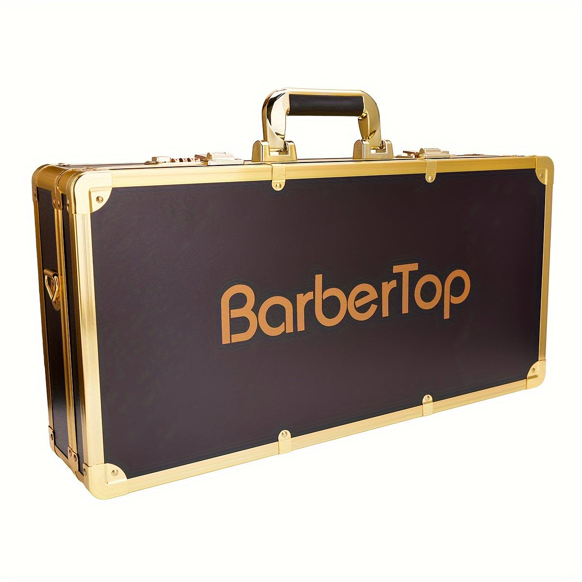 BarberTop Hair Stylist Case, Salon Barber Scissors Grooming Kit With Storage Box, Portable Travel Suitcase For Hairstylists And Pet Groomers, Durable Aluminum Frame, Waterproof And Stain Resistant