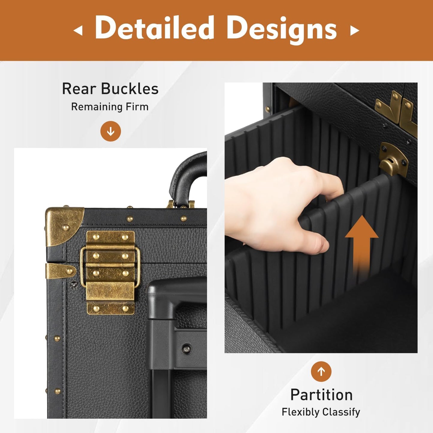 Thermall Professional Lockable Rolling Hairdressing Trolley with 4-Wheel Mobility