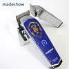 Madeshow D6 Professional Clipper Set - 7200RPM Ceramic Blade, 2200mAh Battery, All-Metal Body for Barber Fading & Trimming