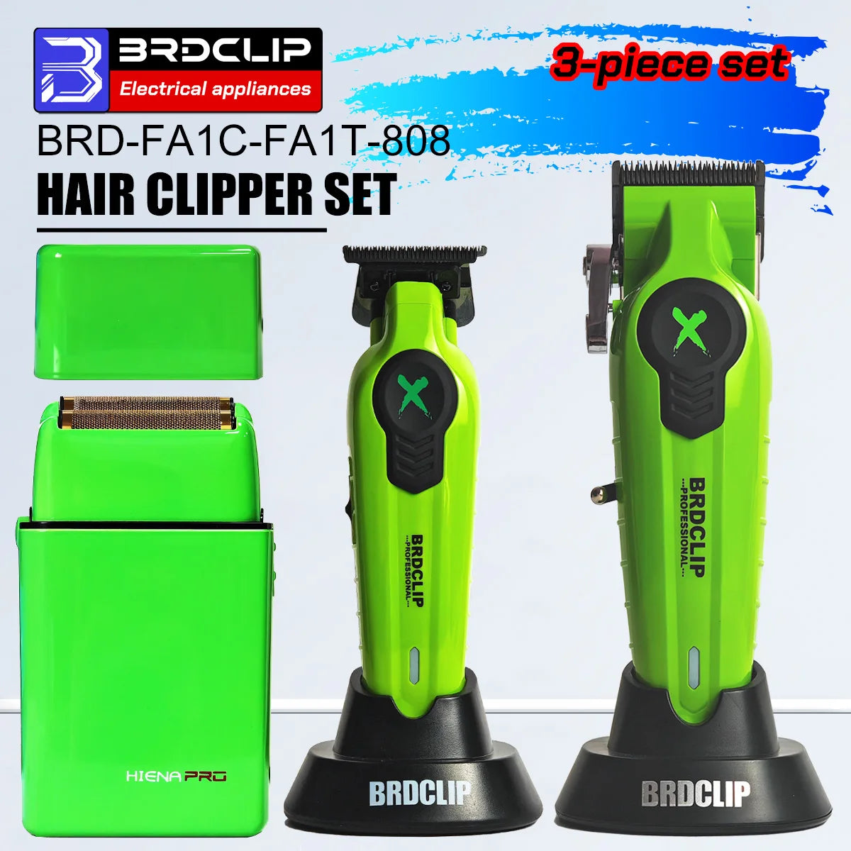 BRD Professional BRDCLIP Barber Hair Clipper Electric Shaver Trimmer DLC Blade Base Hair Finish Trimmer Barber Machine