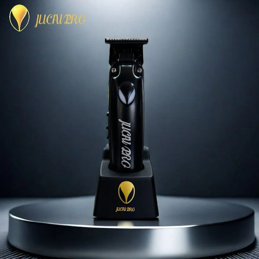 JUCAI JP-02 Men's Clipper DLC T-Blade with 7200RPM Brushless Motor with Base Charger  Professional Barber Trimmer Machine