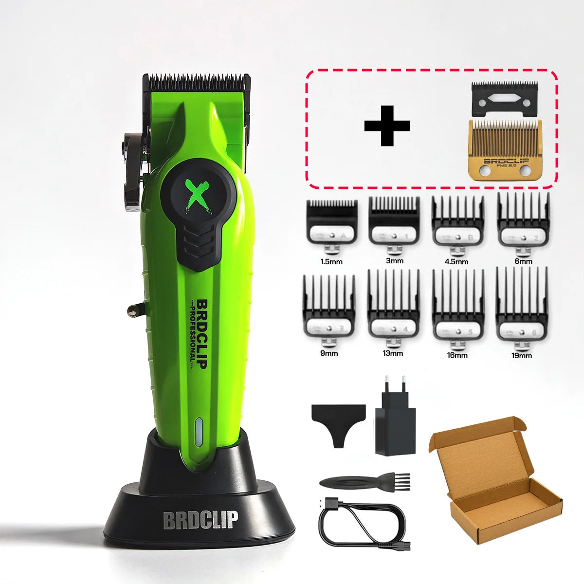 BRD Professional BRDCLIP Barber Hair Clipper Electric Shaver Trimmer DLC Blade Base Hair Finish Trimmer Barber Machine