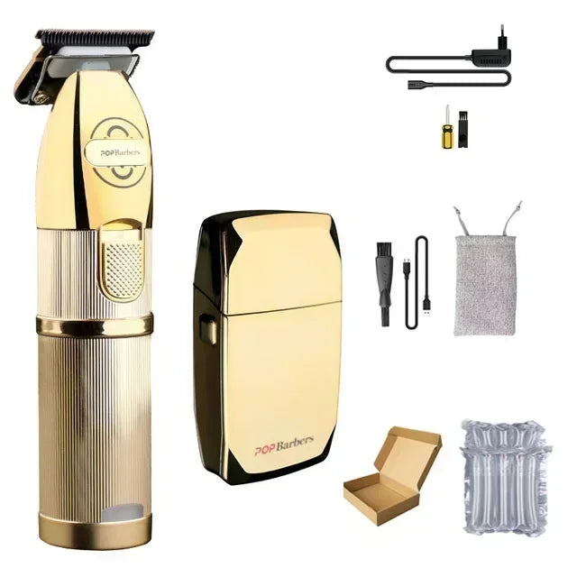 Pop Barbers P800 P700 P600 Hair Clipper Hair Trimmer for Men Professional Barber Hair Cutting Machine Finishing Haircut