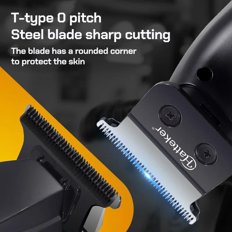 BRDCLIP 016 6135 6800RPM 7500RPM Professional Barber Hair Clipper Transparent Digital Hair Trimmer Salon Home Use Trimming Tool