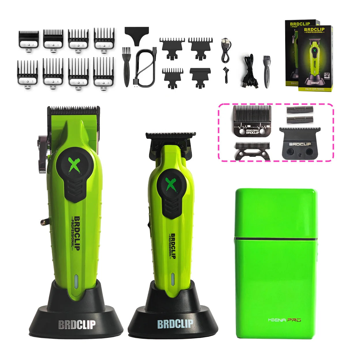 BRD Professional BRDCLIP Barber Hair Clipper Electric Shaver Trimmer DLC Blade Base Hair Finish Trimmer Barber Machine