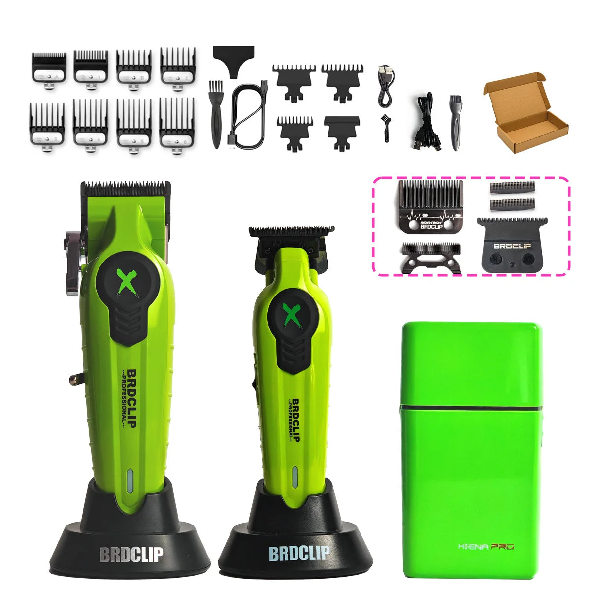 BRD Professional BRDCLIP Barber Hair Clipper Electric Shaver Trimmer DLC Blade Base Hair Finish Trimmer Barber Machine