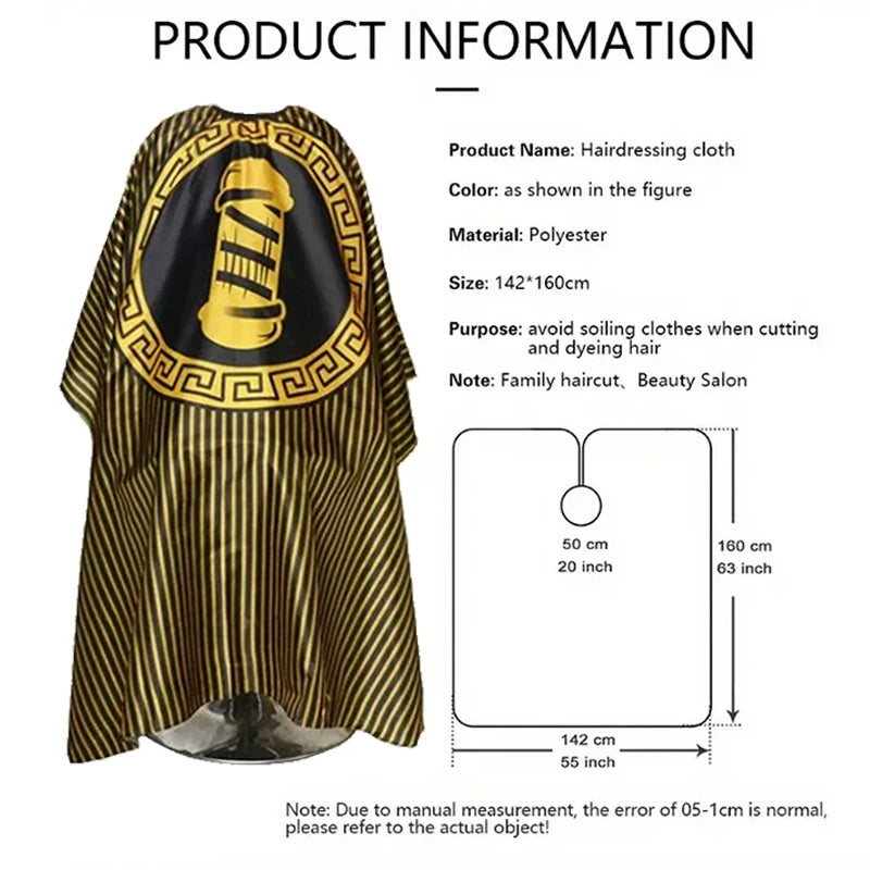 Hairdressing Apron Hair Cutting Cape Gown Salon Barber Hair Cutting Dye Hair Apron Salon Styling Cloth Hair Cutting Tools