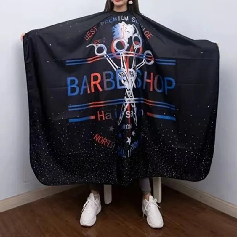 1pcs Barber Cape Waterproof Hairdressing Cape Haircut Gown Cloth For Hair Styling