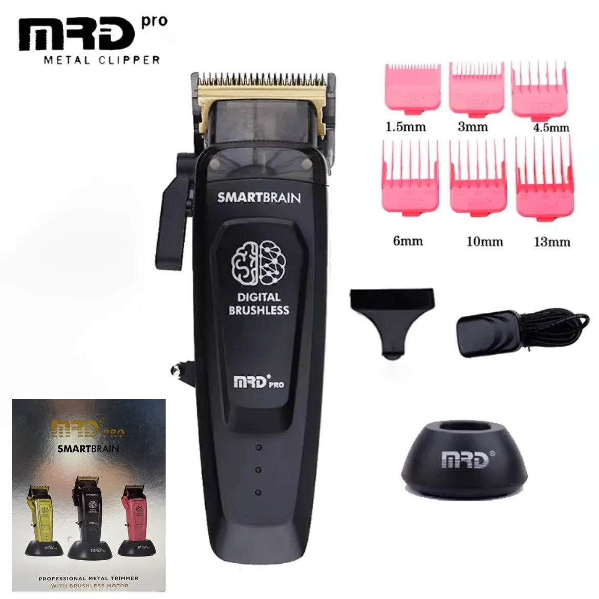 Original JRL2020C 2020T Hair Clipper Men's Professional Barber Shop Hair Salon Trimmer 7200RPM Barber Set Unique Serial Code
