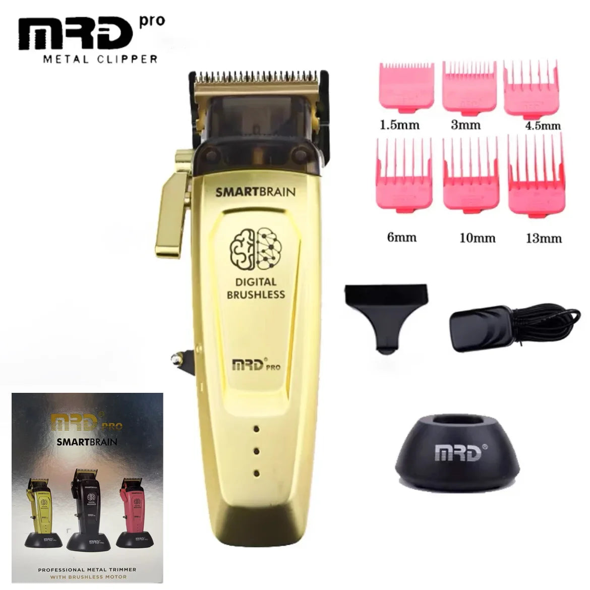 Original JRL2020C 2020T Hair Clipper Men's Professional Barber Shop Hair Salon Trimmer 7200RPM Barber Set Unique Serial Code