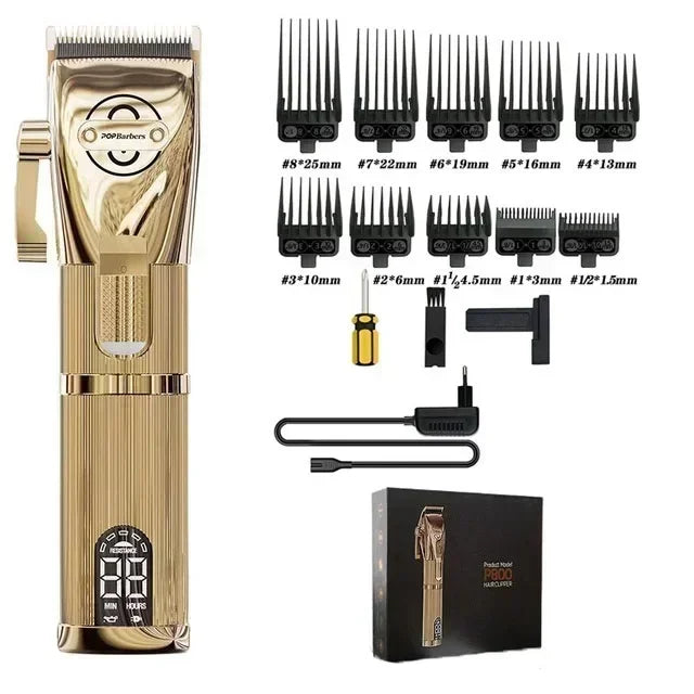 Pop Barbers P800 P700 P600 Hair Clipper Hair Trimmer for Men Professional Barber Hair Cutting Machine Finishing Haircut