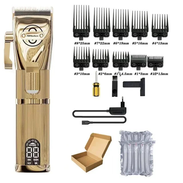 Pop Barbers P800 P700 P600 Hair Clipper Hair Trimmer for Men Professional Barber Hair Cutting Machine Finishing Haircut