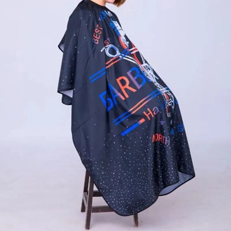 1pcs Barber Cape Waterproof Hairdressing Cape Haircut Gown Cloth For Hair Styling