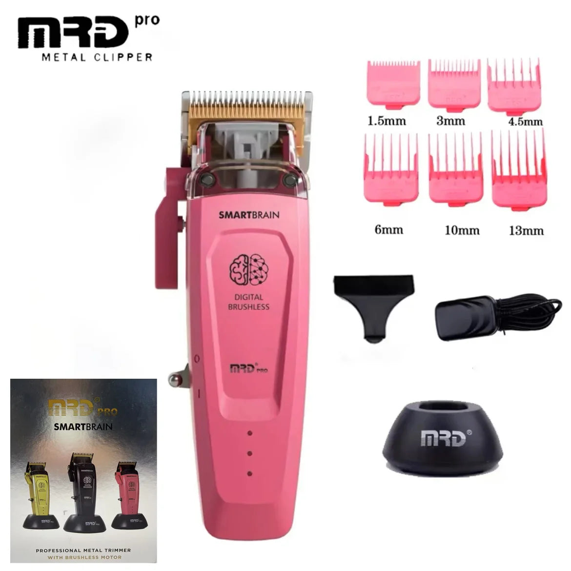 Original JRL2020C 2020T Hair Clipper Men's Professional Barber Shop Hair Salon Trimmer 7200RPM Barber Set Unique Serial Code