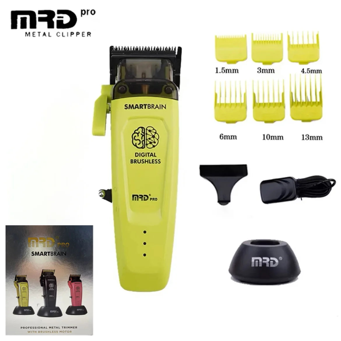 Original JRL2020C 2020T Hair Clipper Men's Professional Barber Shop Hair Salon Trimmer 7200RPM Barber Set Unique Serial Code