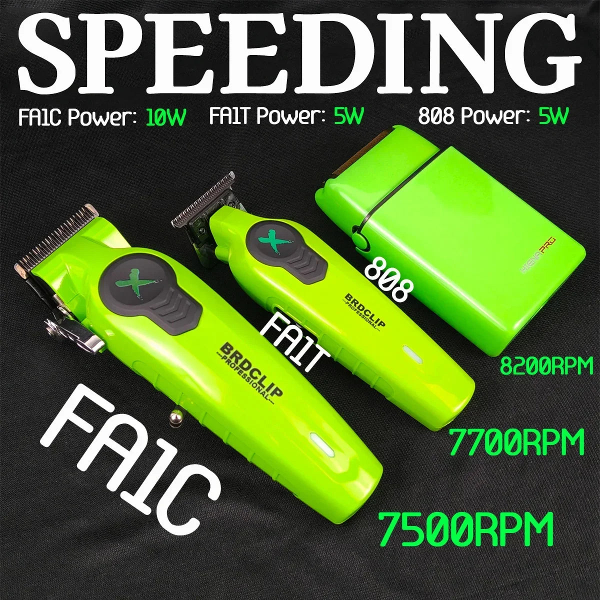 BRD Professional BRDCLIP Barber Hair Clipper Electric Shaver Trimmer DLC Blade Base Hair Finish Trimmer Barber Machine