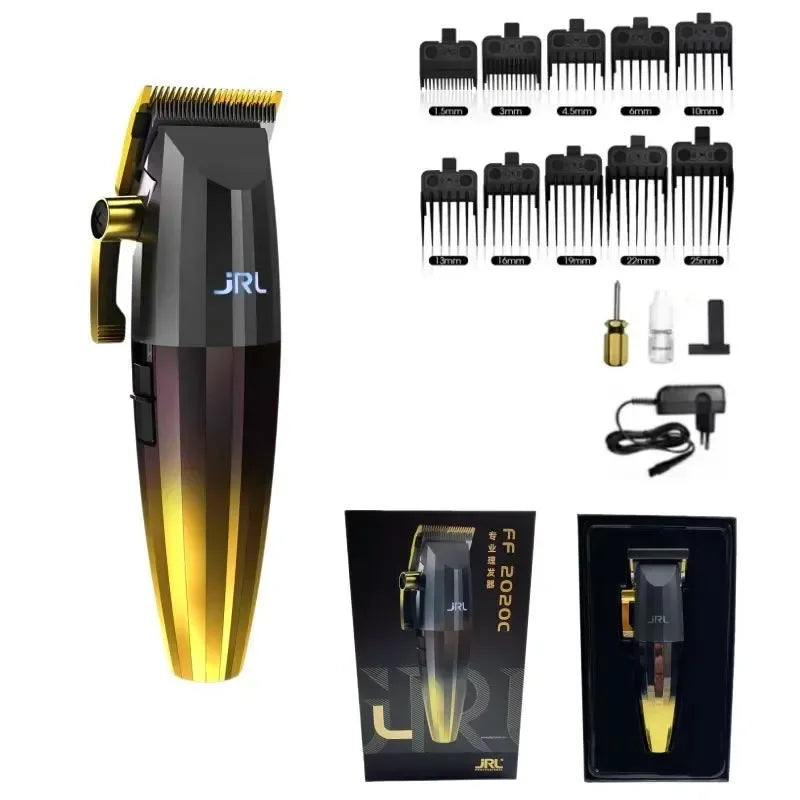 Original JRL2020C 2020T Hair Clipper Men's Professional Barber Shop Hair Salon Trimmer 7200RPM Barber Set Unique Serial Code