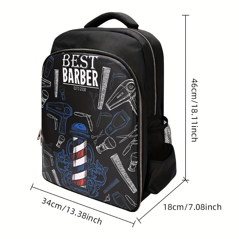 Barber Backpack, Durable Stylist Bag For Beauty And Hairdressing Tools, Makeup And Hairdresser Equipment Storage Bag (Bag Only)